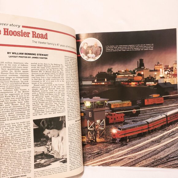 Model Railroader Train Railroading Magazine Jan 1989 55th Anniversary Layouts - Picture 8 of 10